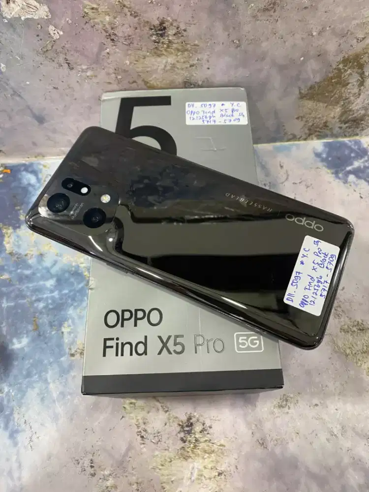 Di jual HP OPPO FIND X5 PRO RAM 12GB ROM 256GB BLACK