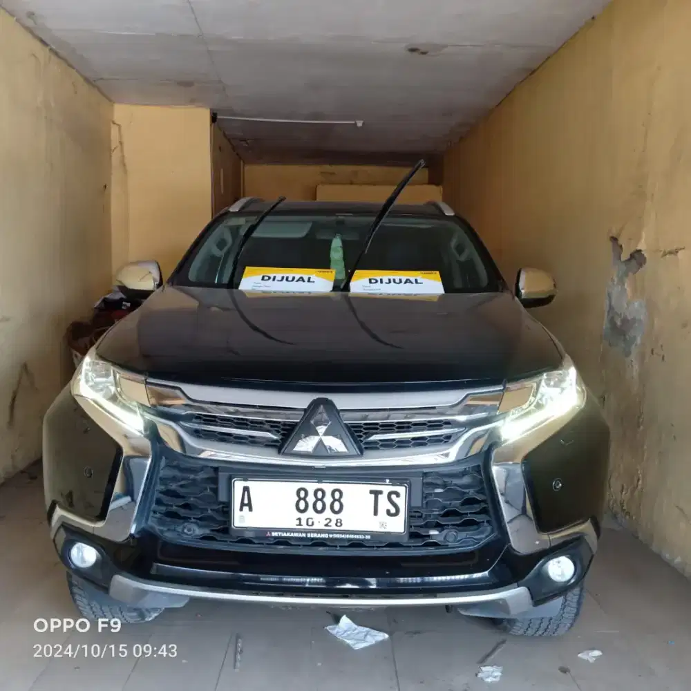 Dijual Pajero sport Dakar matic 2018 plat A pilihan