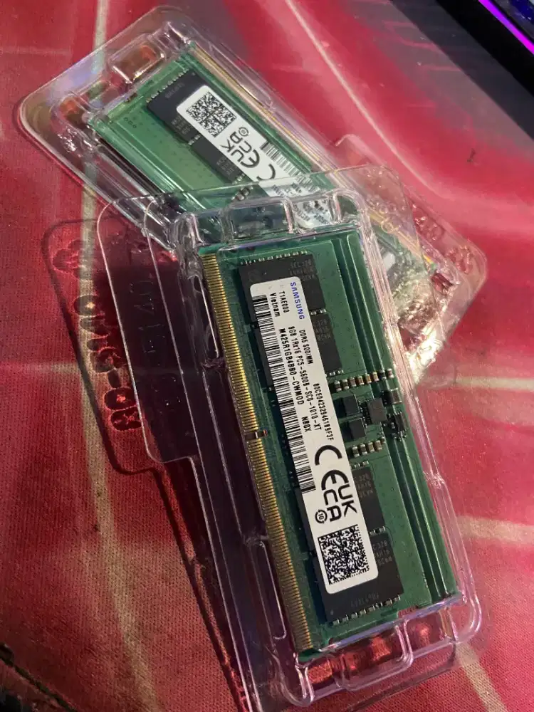 RAM Laptop DDR5 Samsung 8GB 5600Mhz - harga 2pcs