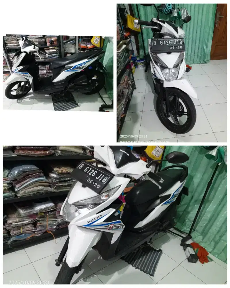 Jual beat ECO merk Honda tahun 2018