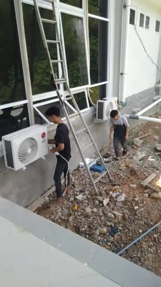 BONGKAR PASANG AC SERVIS AC DLL