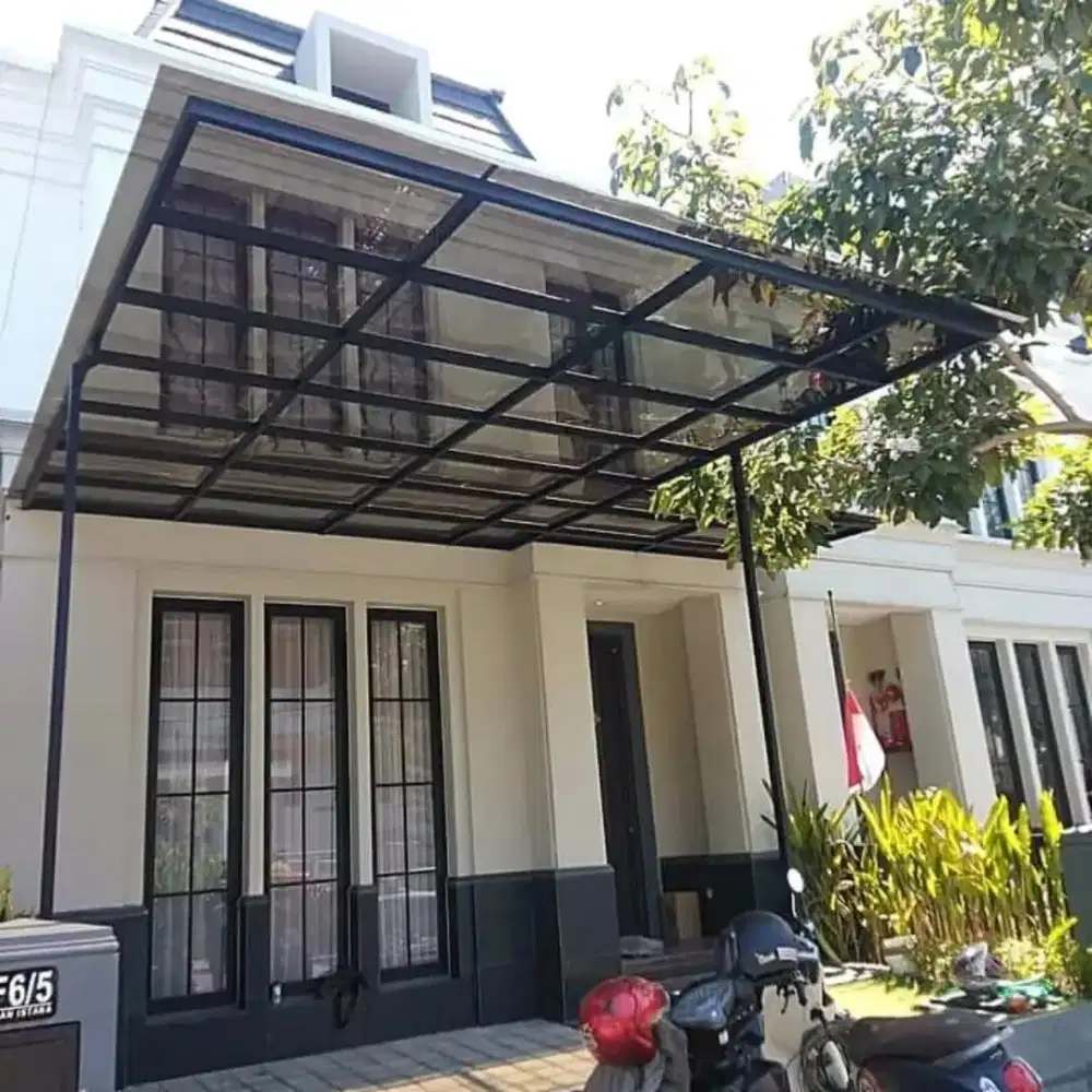 Kanopi atap solarplat