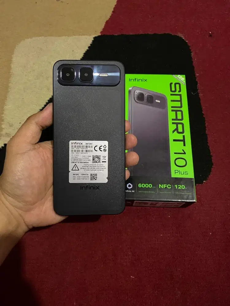 BISMILLAH INFINIX SMART 10 PLUS 8/128 FULSET MULUS
