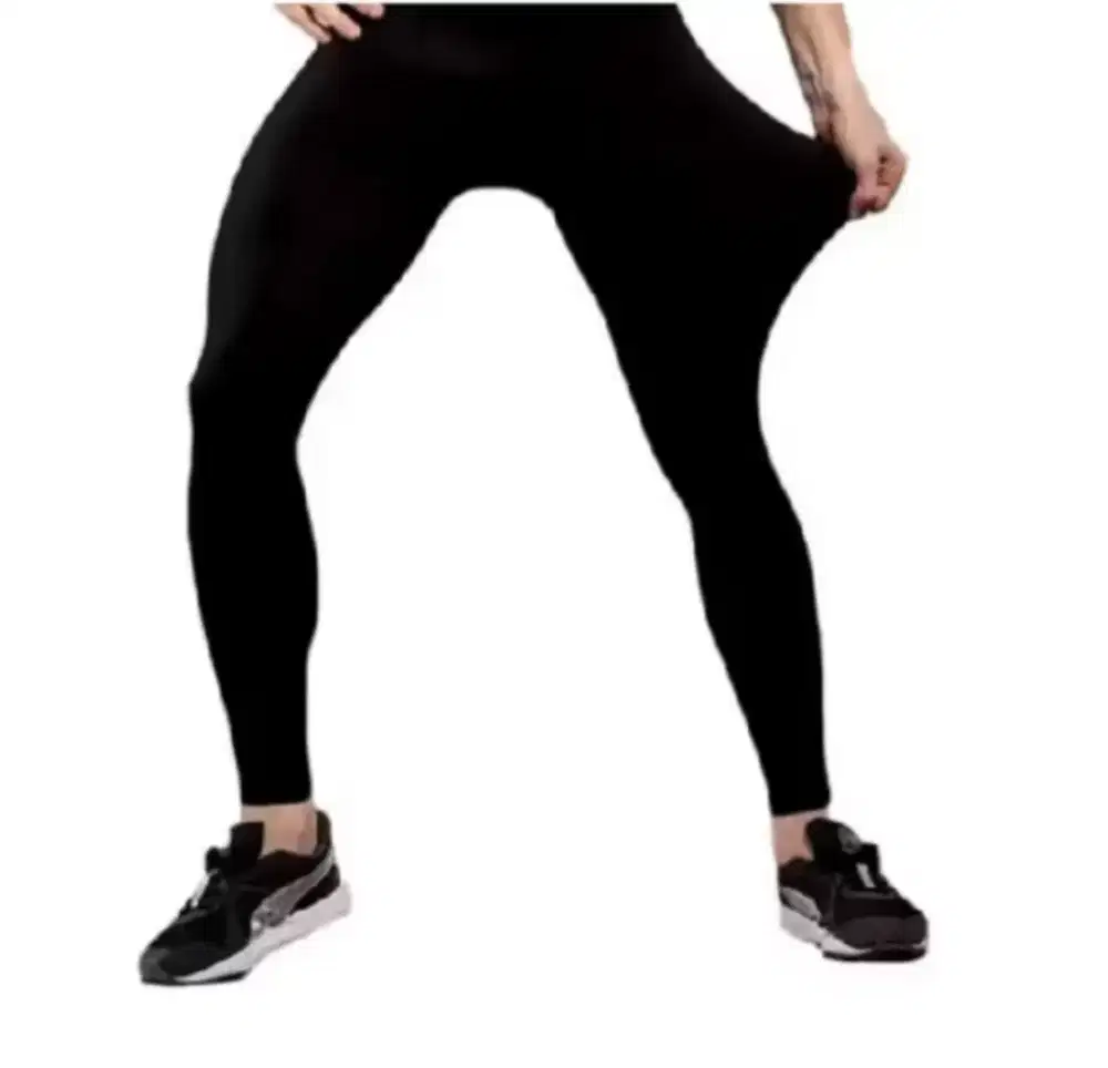 Celana Baselayer Panjang Pria Wanita Dewasa, Celana Legging Panjang