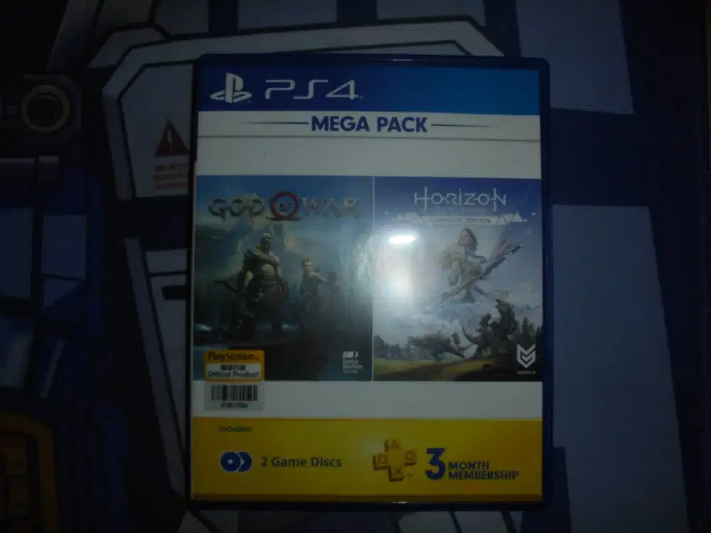 Kaset BD PS4 God of War Cover Bundle