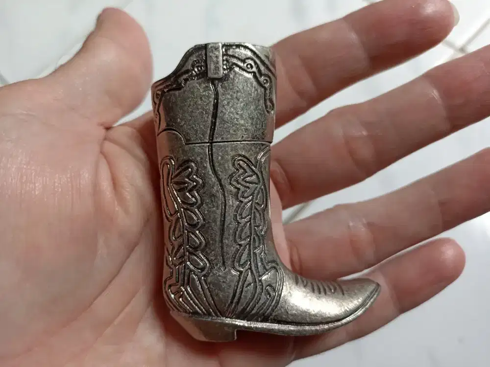 Korek Api Besi Antik Rare Marlboro Original