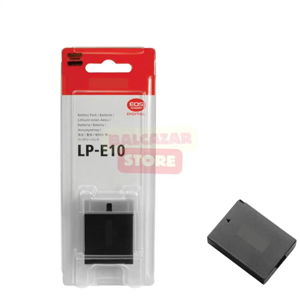 Baterai Battery Kamera DSLR LP-E10 untuk Charger LC-E10 1100D 1200D
