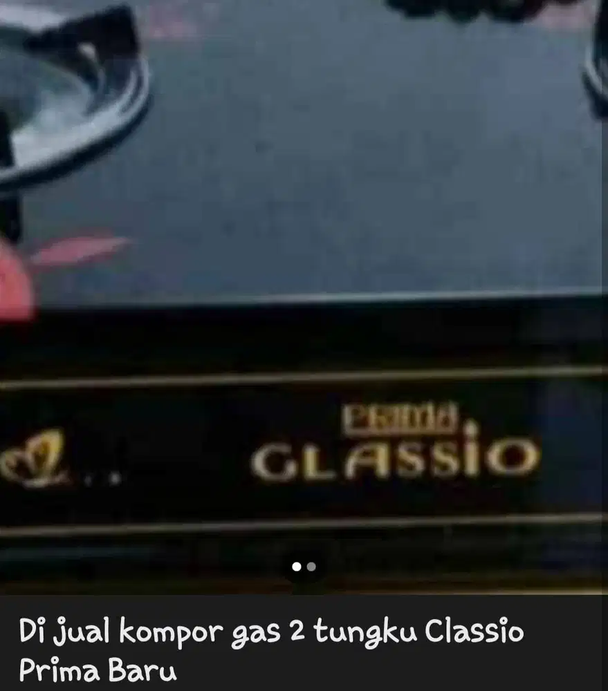 Di jual kompor gas