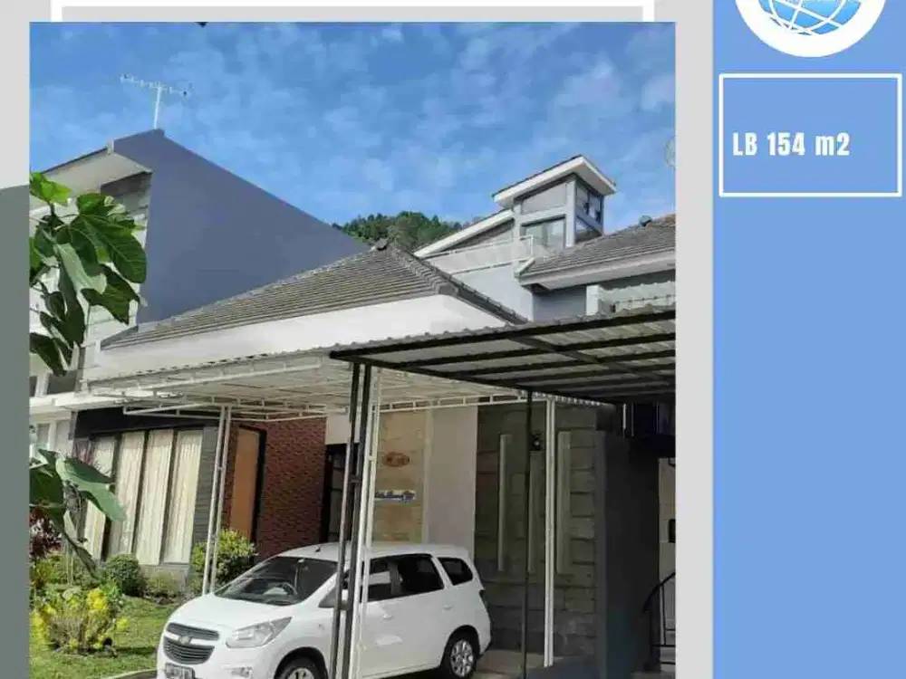 Rumah bagus dan modern siap huni di Pesanggrahan Kota Batu