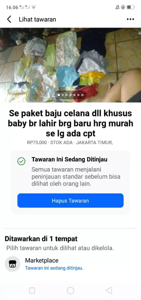 Se paket kelengkapan ank baby brg baru hrg murah se lg ada cpt Bun