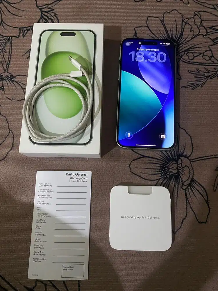 Iphone 15 plus 128gb green digimap