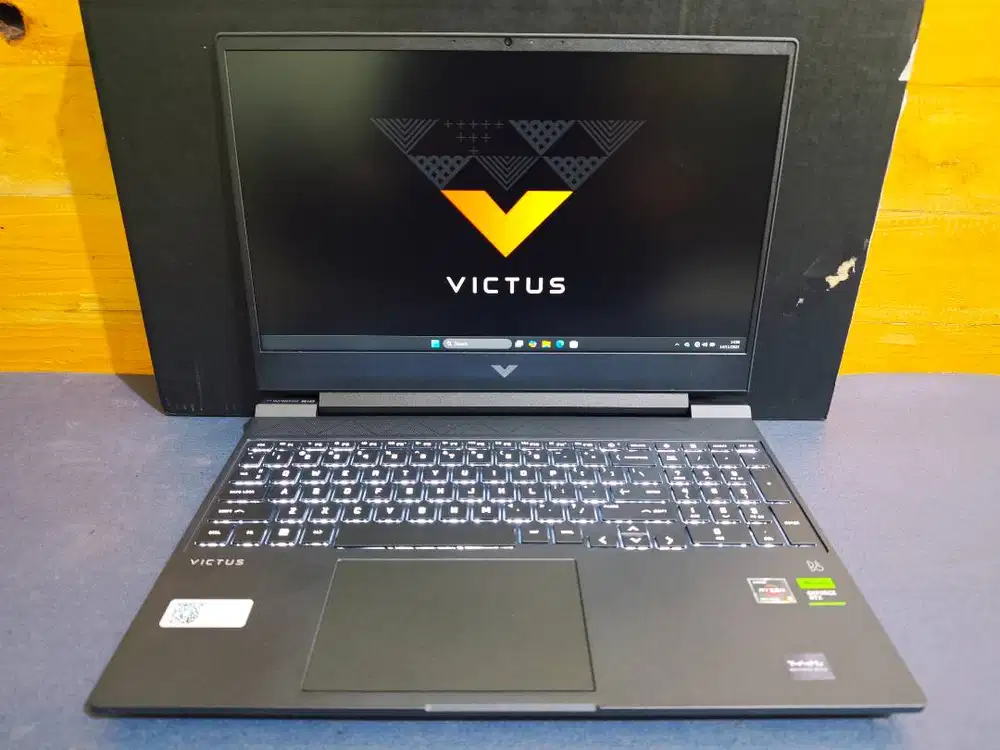 HP Victus 15-fb1888AX Ryzen 5-7535HS 16GB/512GB RTX 2050 Garansi 2026