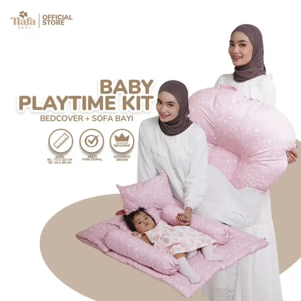 Bedcover, Sofa Bayi, Bantal Guling