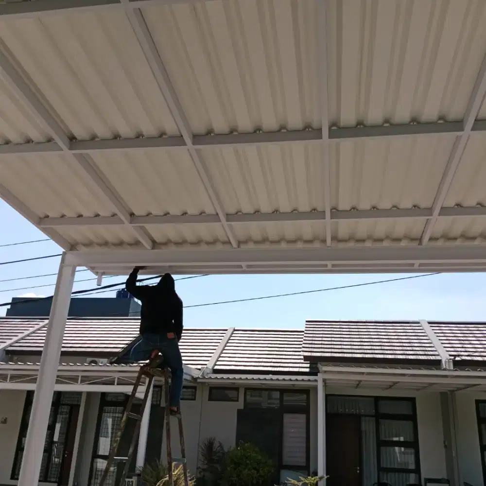 Kanopi atap alderon rs