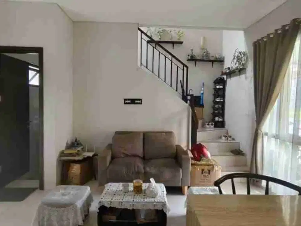 Dijual Rumah turun harga Cluster BSD Nusa loka semi furnished TangSel