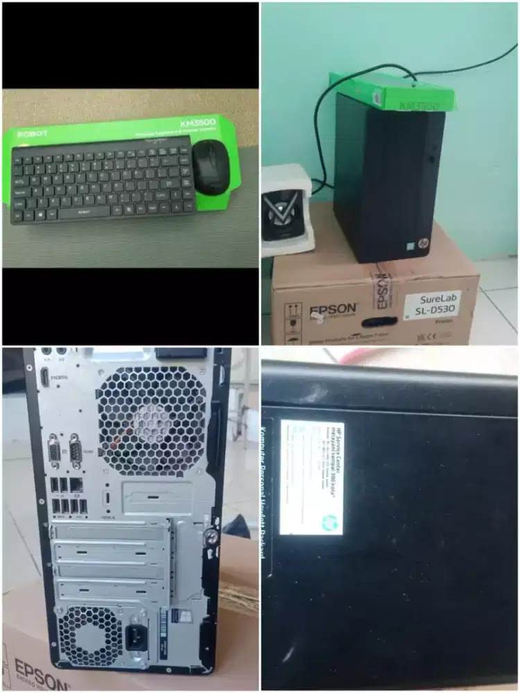 CPU Komputer Merk HP Buildup