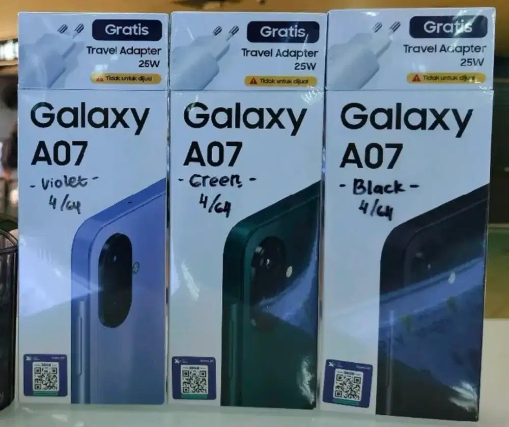 New Galaxy A07 Ram 8GB