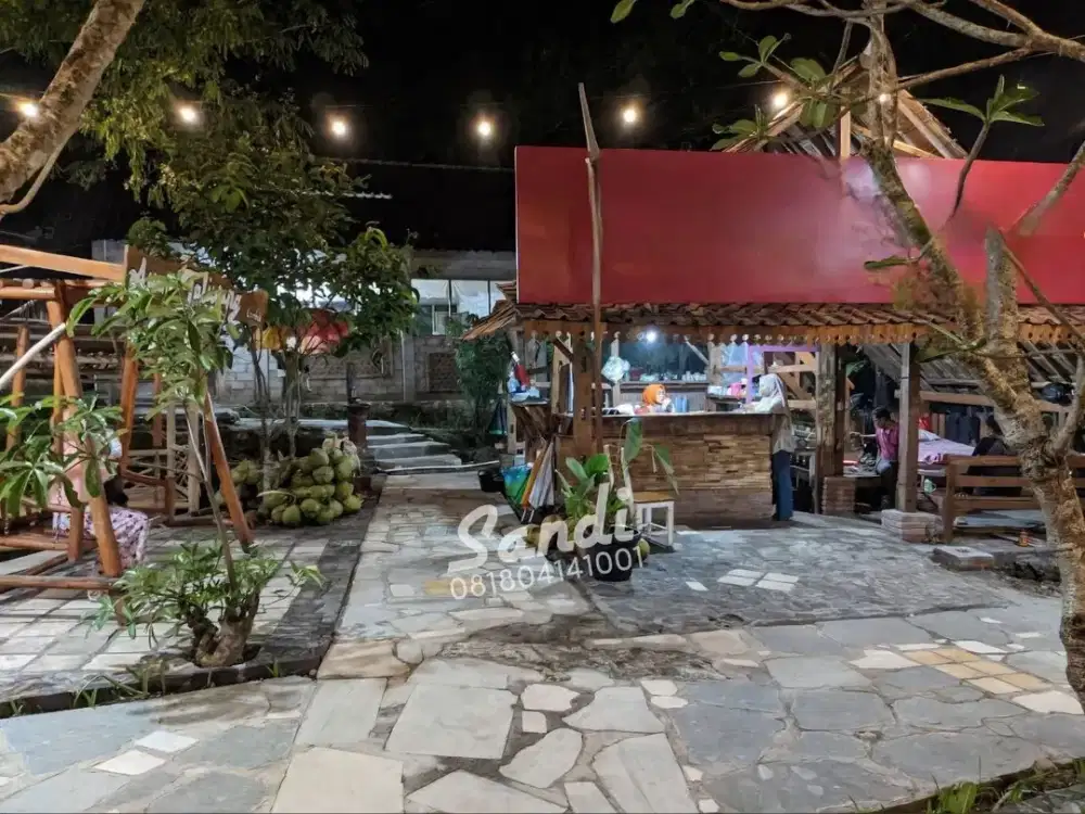 Rumah Makan Karangmojo Luas 4860 meter Tepi Jl Raya Gunung Kidul
