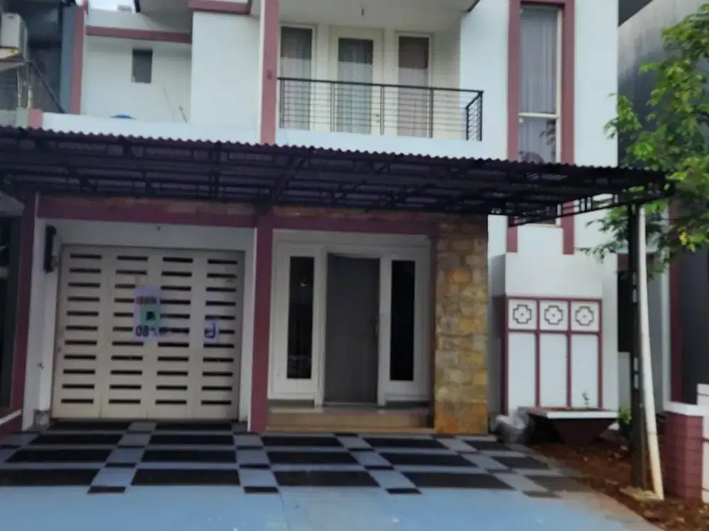 Disewa rumah siap huni di Alam Sutera Cluster Onyx Fully Furnish