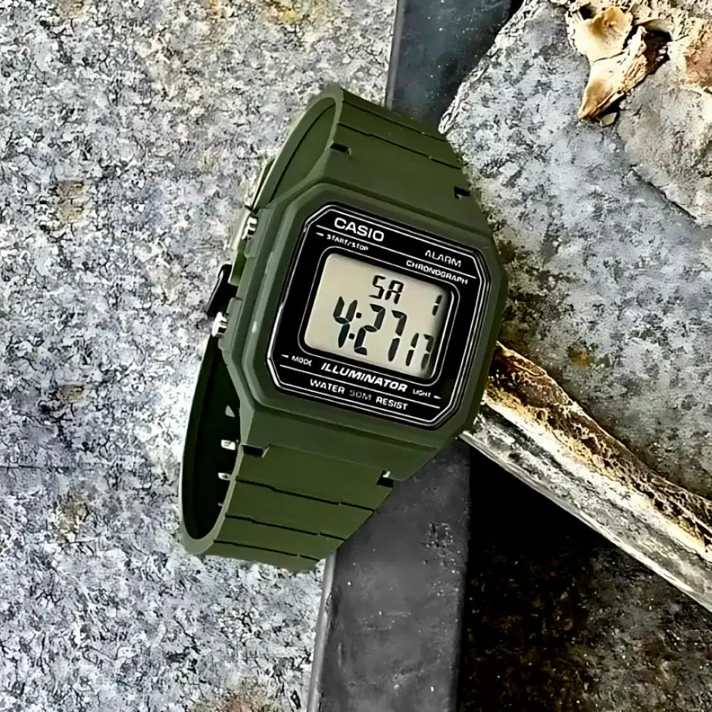 JAM TANGAN CASIO PRIA W-217H ORIGINAL GARANSI RESMI