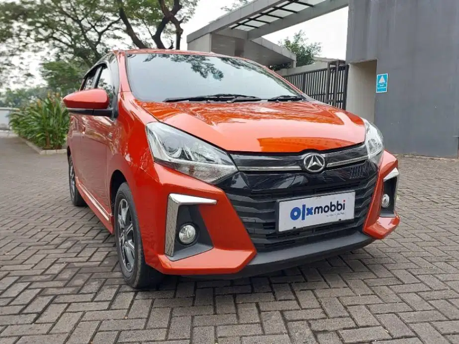 DP MURAH Daihatsu Ayla 1.2 R Bensin-MT 2022 oranye CFKGB