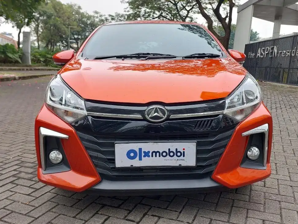DP MURAH Daihatsu Ayla 1.2 R Bensin-MT 2022 oranye CFKGB