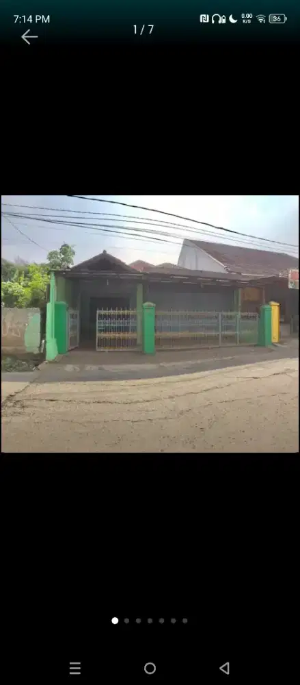 Rumah dan tempat usaha luas