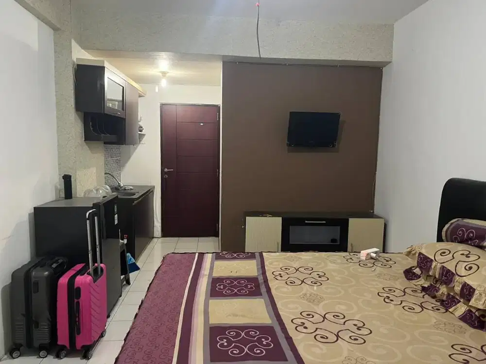 Apartemen Studio Murah Furnish di Emerald Towers Kawaluyaan Bandung