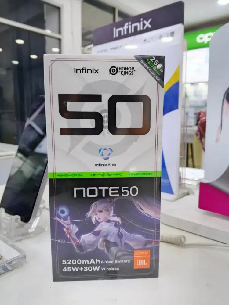 INFINIX NOTE 50 4G 8/256 NEW GARANSI RESMI