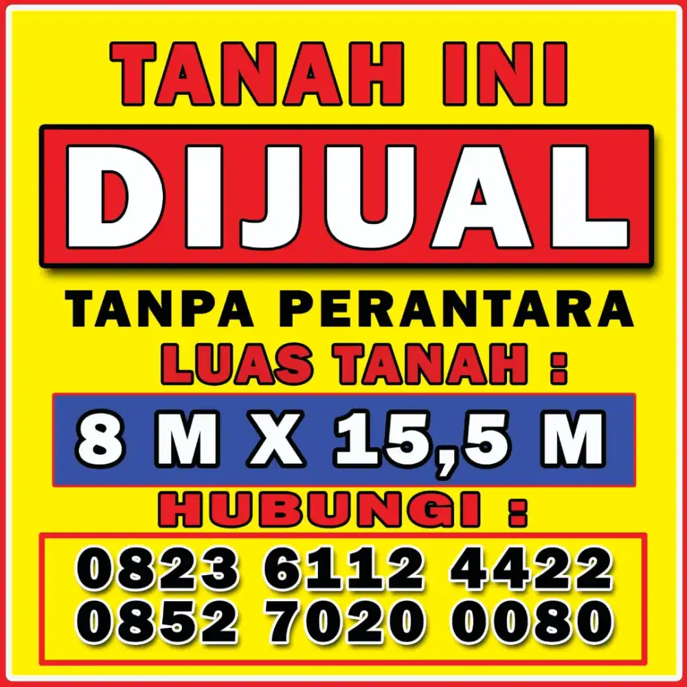 Tanah di tanjung morawa