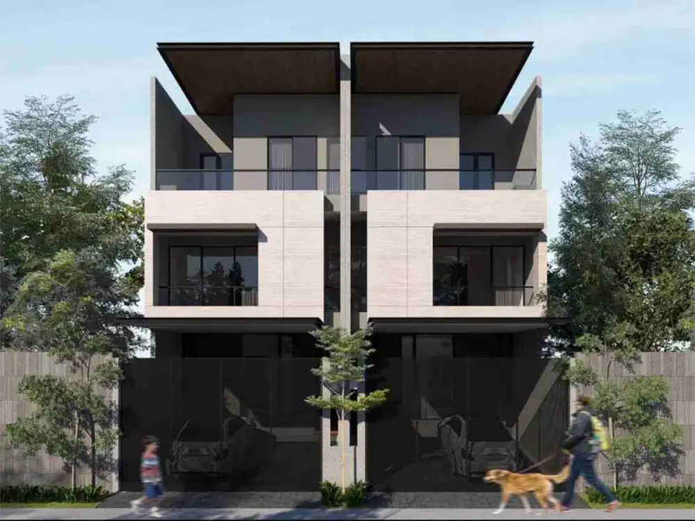 RUMAH BARU MINIMALIS MODERN KOMPLEK GREENVILLE JAKARTA BARAT