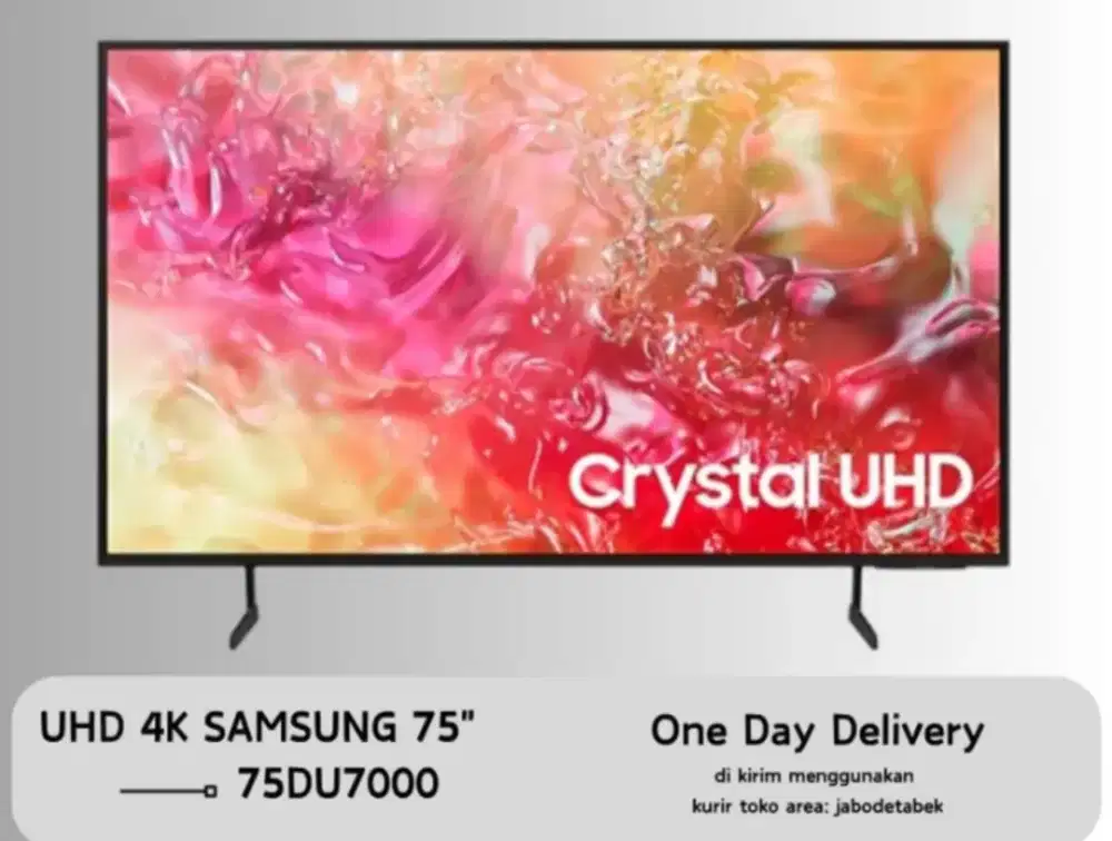 75 Crystal UHD DU7000 4K Smart TV

75

Ex display