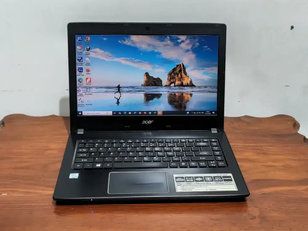 ACER E5-475 CORE I3 GEN 6 LAPTOP KERJA HEMAT KUAT DAN SIAP PAKAI HARIA