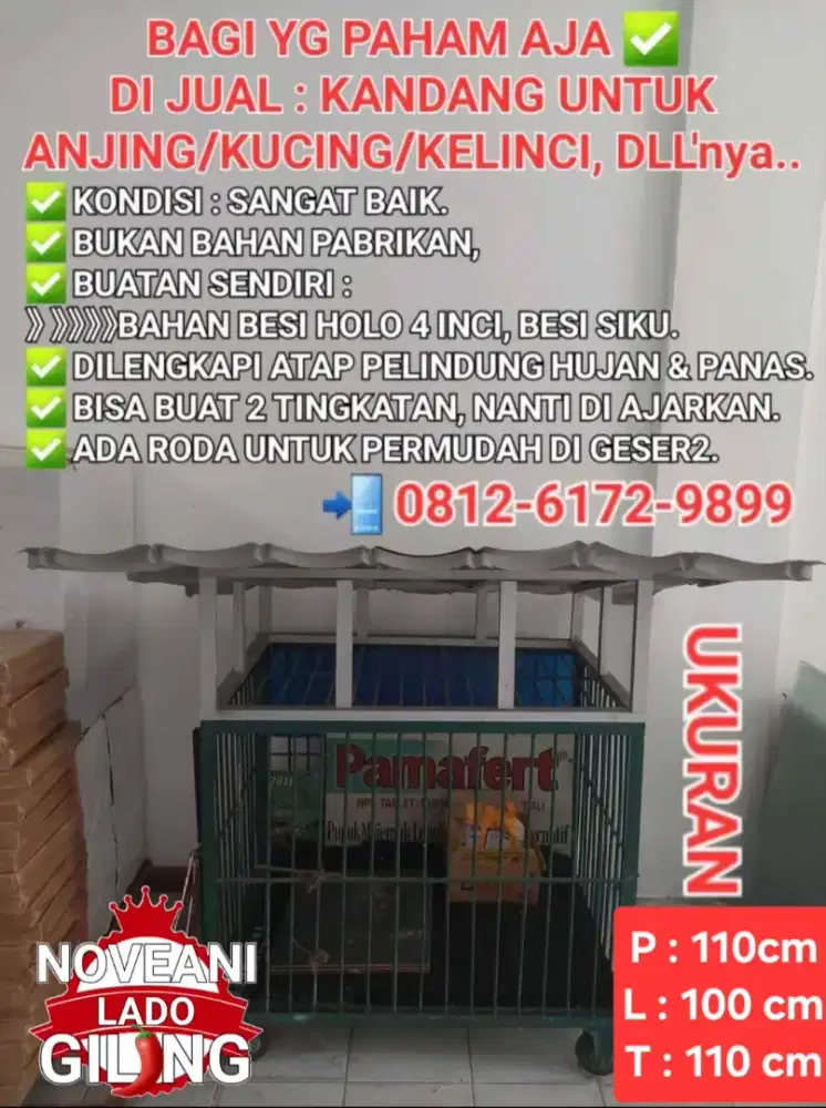 DI JUAL KANDANG