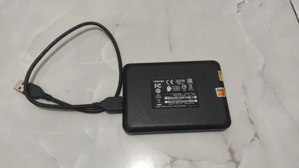 HDD - Hardisk external 1 TB Toshiba canvio basic