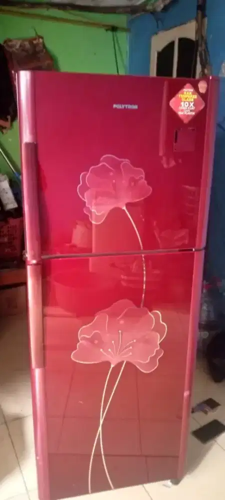 Jual bu kulkas 2 pintu normal no kendala merk POLYTRON