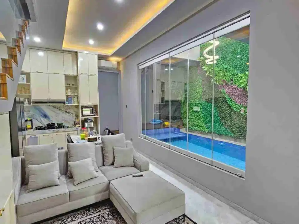 Rumah Furnished Siap Huni di Cluster Lavesh Harapan Indah Bekasi