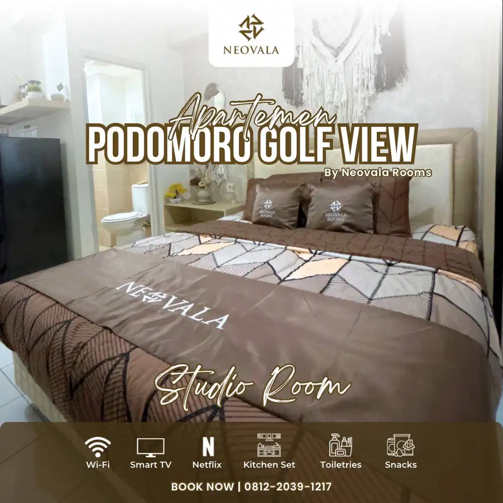 Sewa Penginapan Apartemen Podomoro Golf View Cimanggis Depok Harian