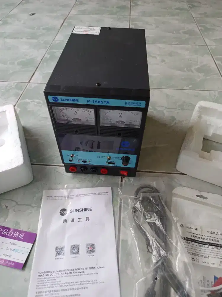 Power supply sunshine tipe P-1505TA 5A