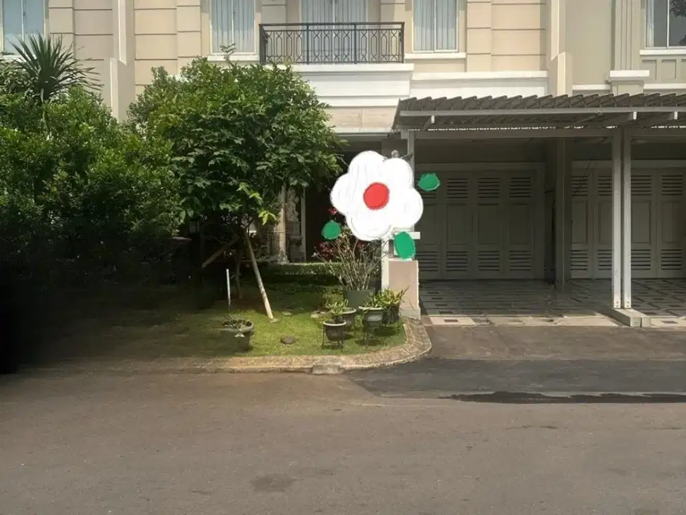 TURUN HARGA Dijual Rumah Maxwell Gading Serpong Summarecon Semi Furnished