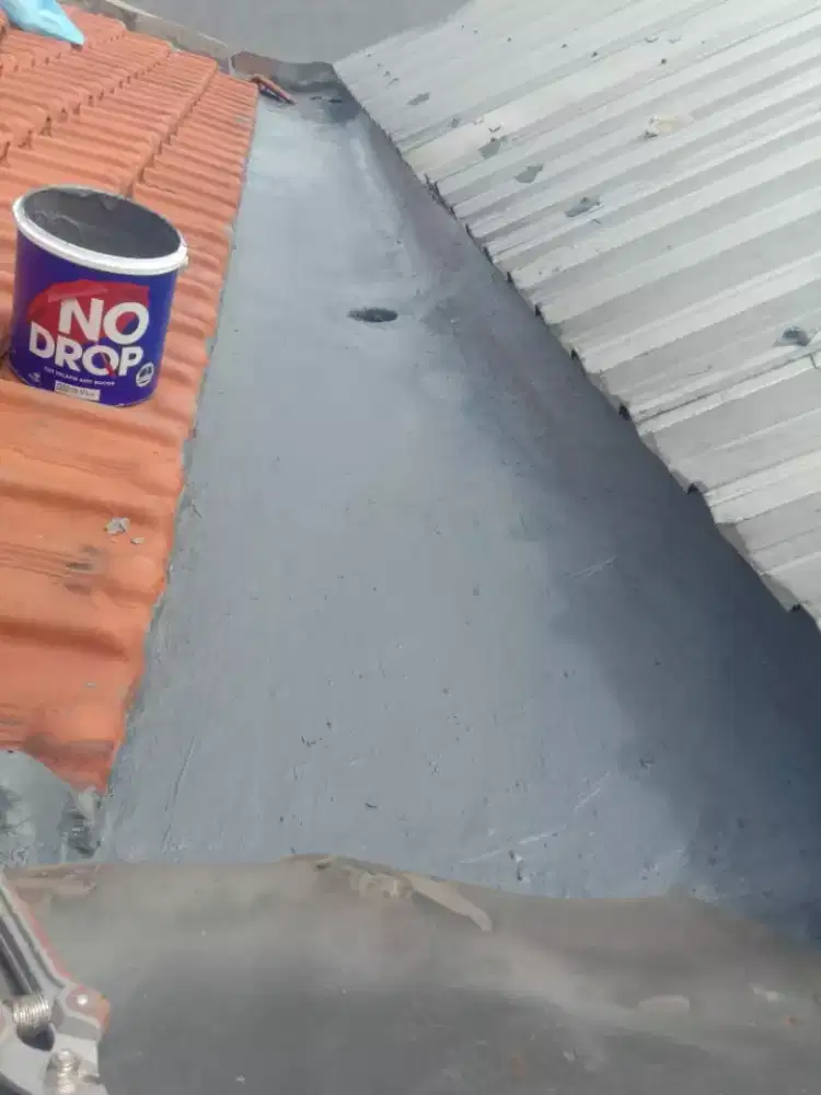 Tukang atap genteng retak, asbes pecah, talang buntu,plafon jebol,