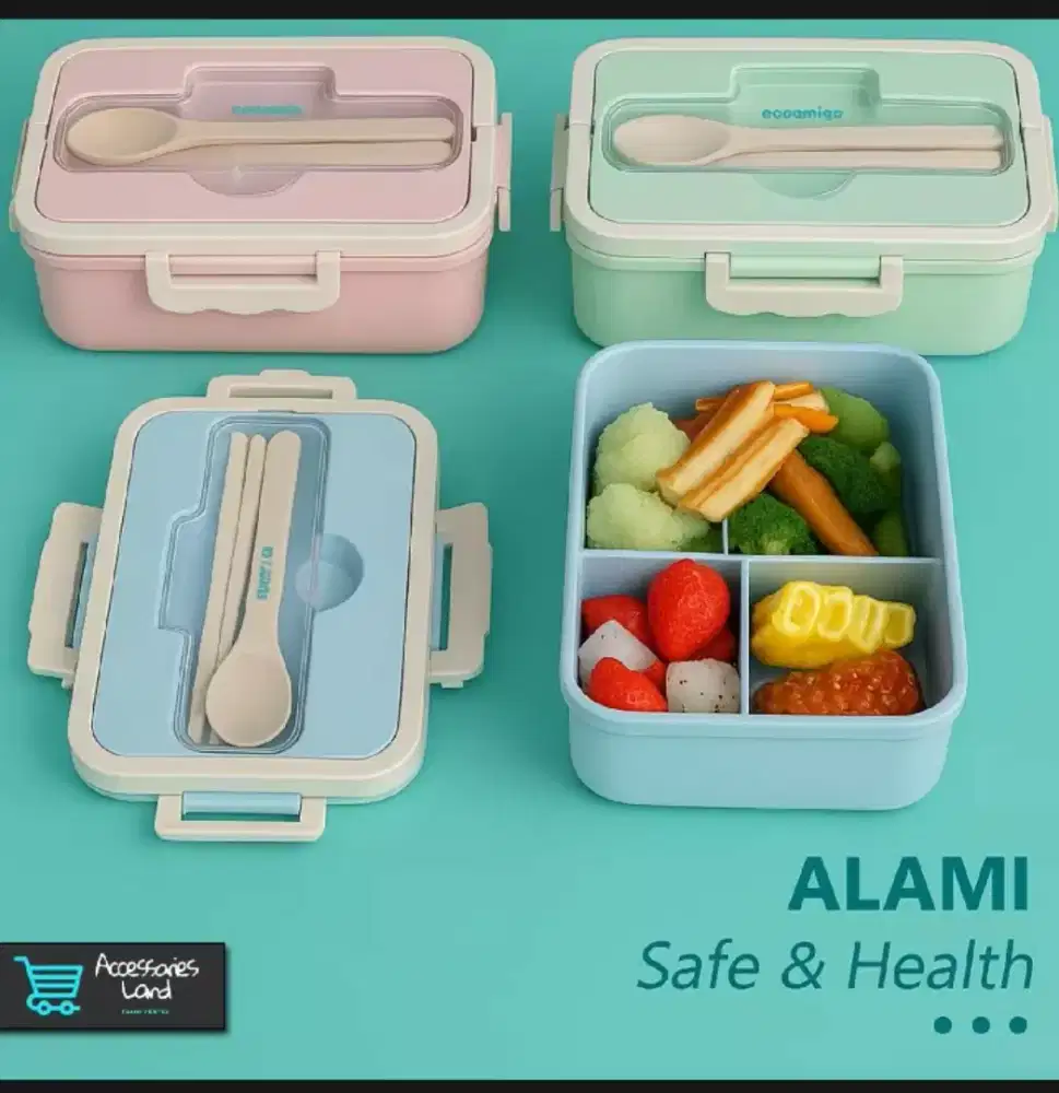 Set kotak makan siang kotak bekal