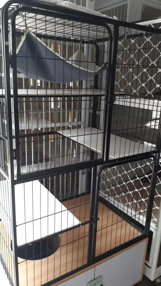 Kandang kucing dg Ayunan