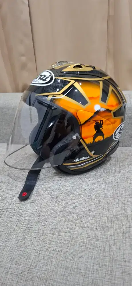 Arai Vzram spirit gold