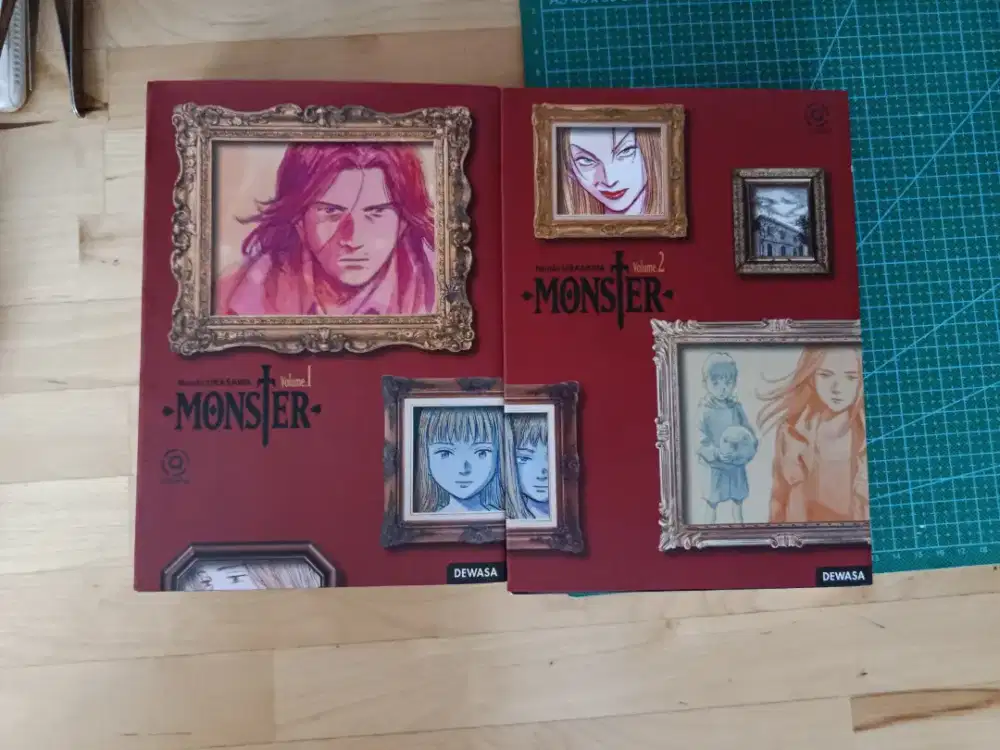 Komik Monster, no. 1 - 2, Mulus Terawat