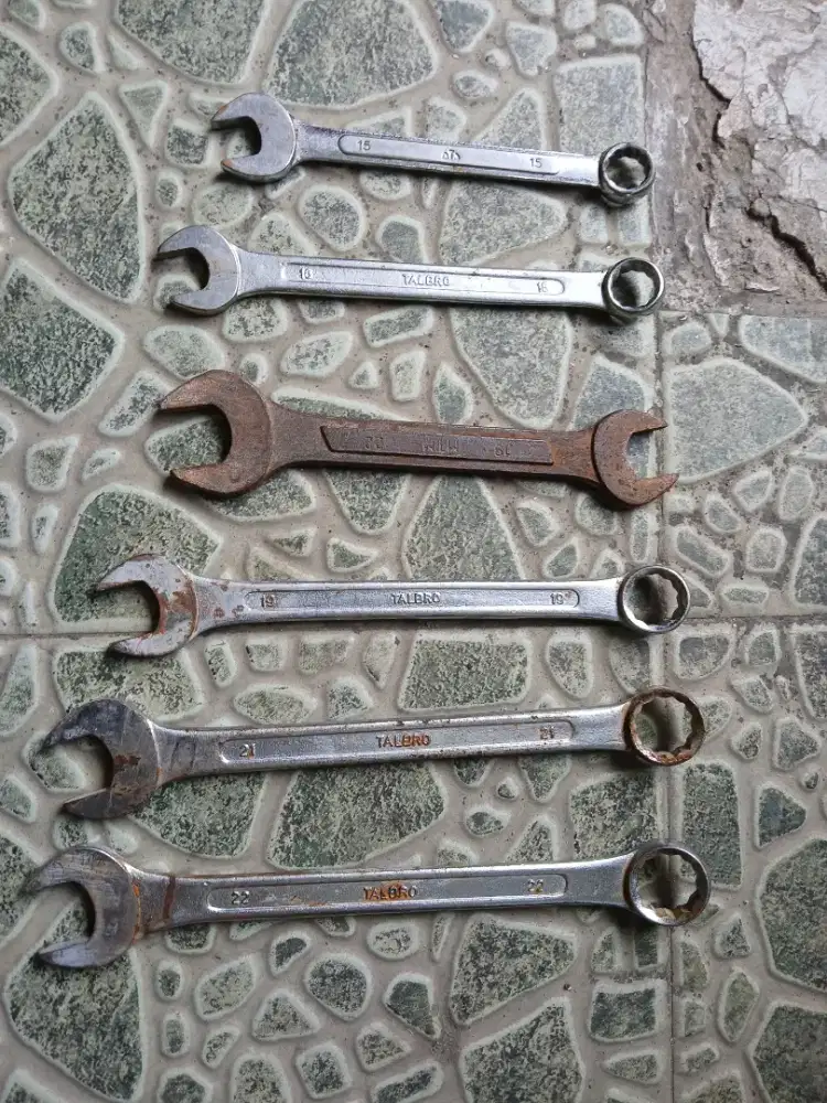 Kunci pas (6 ukuran)