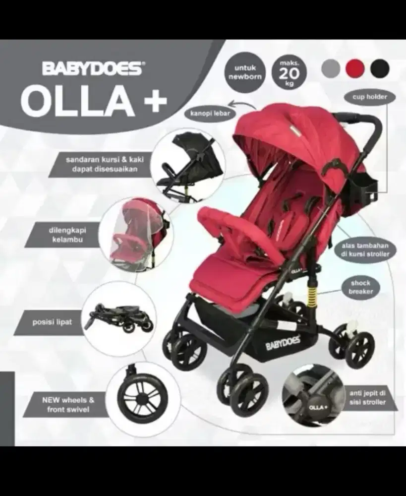 Stroller babydoes