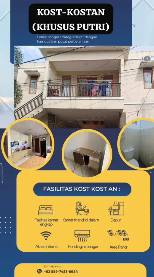 Jual Rumah Kos Kosan Dekat Telkom University