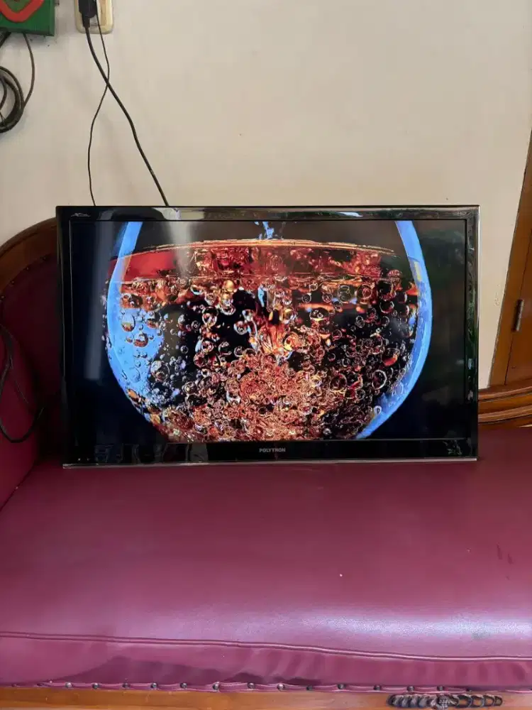TV Polytron bekas siap pakai