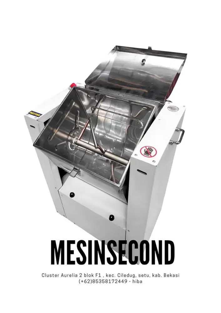 Mesin Penggiling tepung 25kg / Dough Maker Tepung Roti